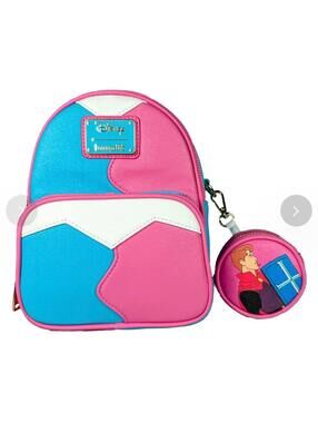 Loungefly Disney Sleeping Beauty Make it Pink Make it Blue Convertible Backpack